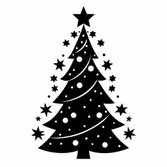 christmas tree vector