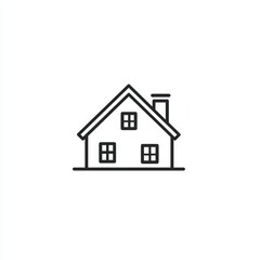 Simple house icon