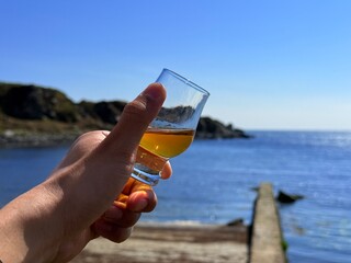 Islay whisky is a single malt produced on Scotland’s Islay island featuring strong peaty smoky...