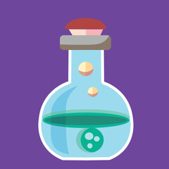  chemical solution bottle