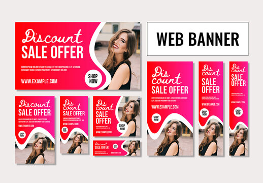 Flash Sale Web Ad Set