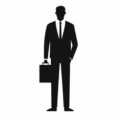 businessman with briefcase