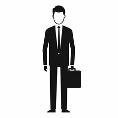 businessman with briefcase