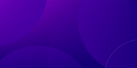 Minimal geometric background. Purple elements with fluid gradient. Dynamic shapes composition. Eps10 vector