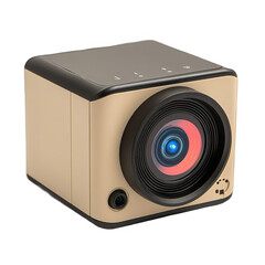 Buy cube camera online for sale high quality video recording device cheap on transparent background
