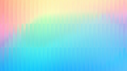 Colorful frosted ribbed glass texture background
