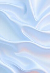 Naklejka premium Light blue silk fabric folds and drapes beautifully.