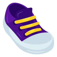A beautiful design icon of shoe 