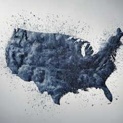 abstract grunge background with ink splashes