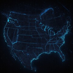 lightning bolt on a dark background