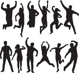 Dance Silhouette SVG Bundle &ndash; Ballet, Hip Hop, Jazz | Vector Cut Files for Cricut & Sublimation

Dancer Silhouettes Clipart &ndash; PNG SVG Vector Files | Female & Male Poses for T-Shirts & Posters

Ballet 