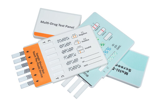 Two different multi test panels for detection of drugs