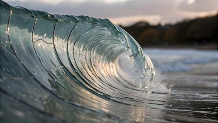 Close-up of an Ocean Wave