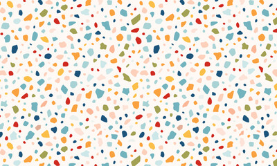 Marble Inspired Confetti Design