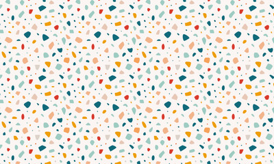 Marble Inspired Confetti Design