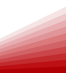 Diagonale Streifen rot und wei&szlig; mit Farbverlauf