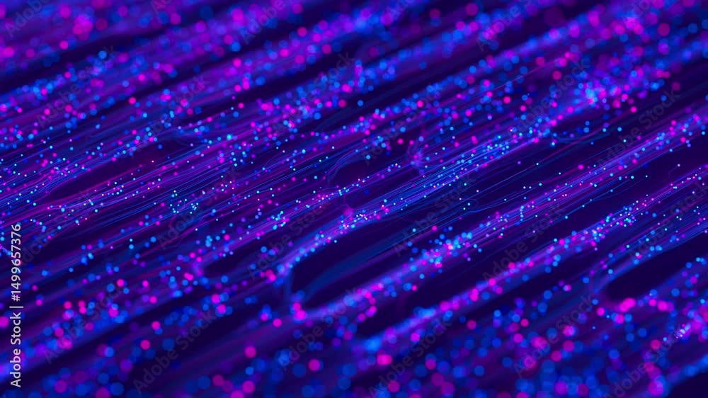  big data light speed flow. abstract digital data stream of quantum computing. cyberspace of qubit tr