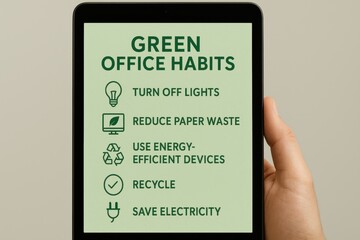 Green Office Habits: Practical Tips for Sustainable Work Environments and Eco-Friendly Practices