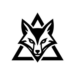 The Fox and Letter A Logo Icon Symbol Emblem