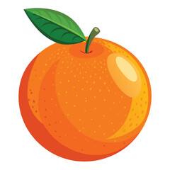 A vibrant orange with textured skin and bright color