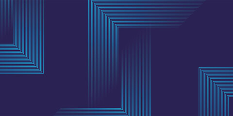 Futuristic abstract background with overlap layer. Modern geometric shapes lines design elements. Glowing blue lines. Future technology concept. Suit for poster, banner, brochure, corporate, website