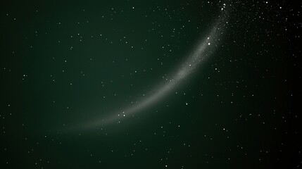 Comet Tail Night Sky Space.