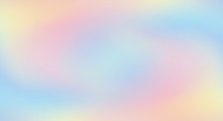 Obraz premium Pastel Rainbow Background Soft, Dreamy Colors for Design Projects