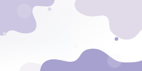 Purple geometric background. Liquid color background design. Liquid shape composition