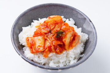 キムチとご飯