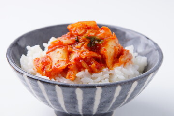 キムチとご飯