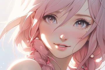 Anime style art