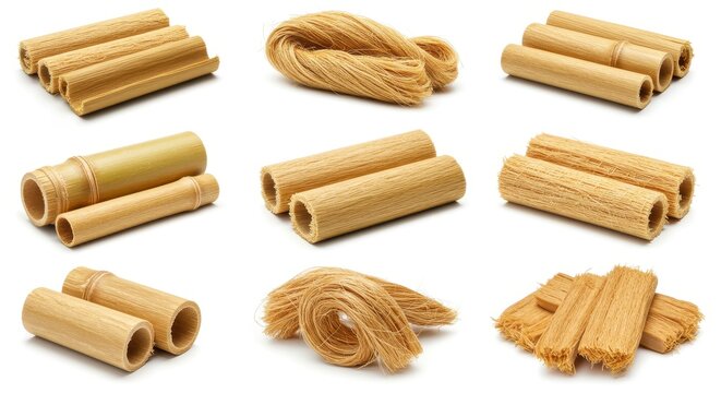 Bamboo Fiber Diverse Textures and Applications