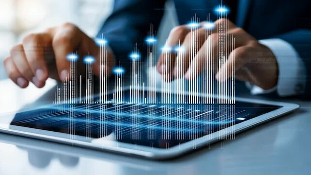 Digital Business Analytics: Data Visualization on Tablet