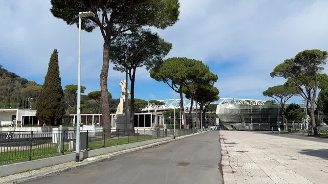 Foro Italico &ndash; Sports Complex and Monumental Architecture in Rome, Italy

