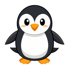 penguin on the beach