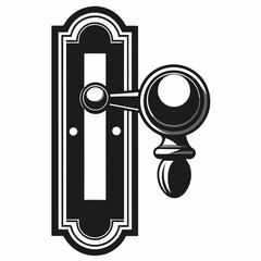 vector illustration of a retro microphone