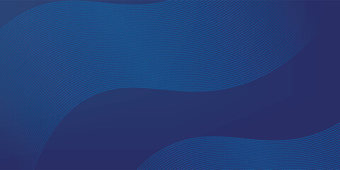 Abstract background vector with gradient blue color halftone texture, simple design banner with copy space tex