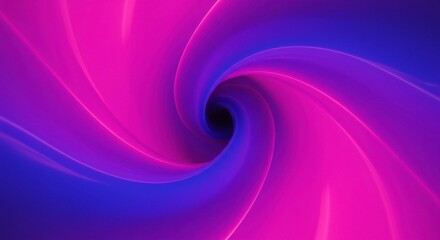 Obraz premium Abstract Purple and Pink Swirling Vortex Background Digital Art Gradient Texture 3D Render