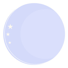 Graphic Baby Speech Bubble Soft Colored Backdrop Icon. Pastel Childish Dreamy Symbol Silhouette. Drawn Simple Dialogue Conversation Text Box Empty Blank Template Shape.	