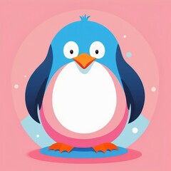 Obraz premium Cute Penguin Illustration