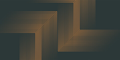 3D black orange techno abstract background overlap layer on dark space with glowing lines decoration. Modern graphic design element arrows style concept for web, poster, flyer, card, or brochure cover