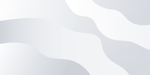 Abstract minimalist white and gray curve modern background. texture white pattern. vector illustration
