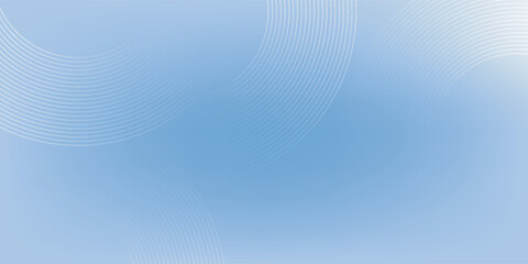 Abstract blue modern background with circle elements. Digital technology concept. vector illustration