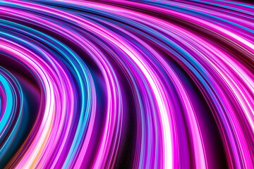 Vibrant neon swirl abstract background pattern color bright