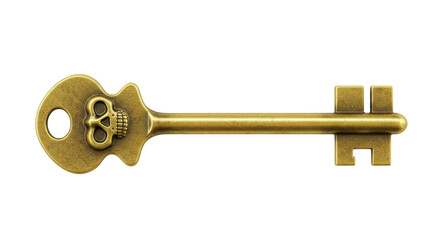 Isolated Skull Key