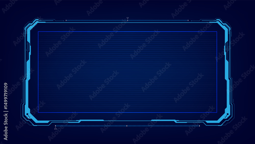 Poster abstract hud ui gui future futuristic screen system virtual design