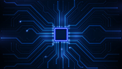 Circuit board. Technology background. Central Computer Processors CPU concept. Motherboard digital chip.