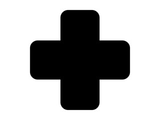 Plus Icon Vector Illustration Design