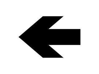 Left Arrow Icon Vector Illustration Design