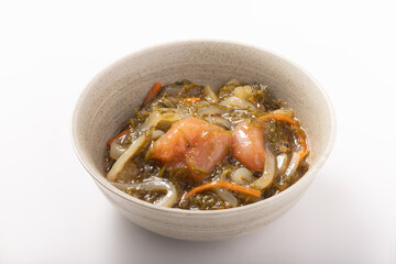 めんたい博多漬け　（イカ刺し　アカモク入り）